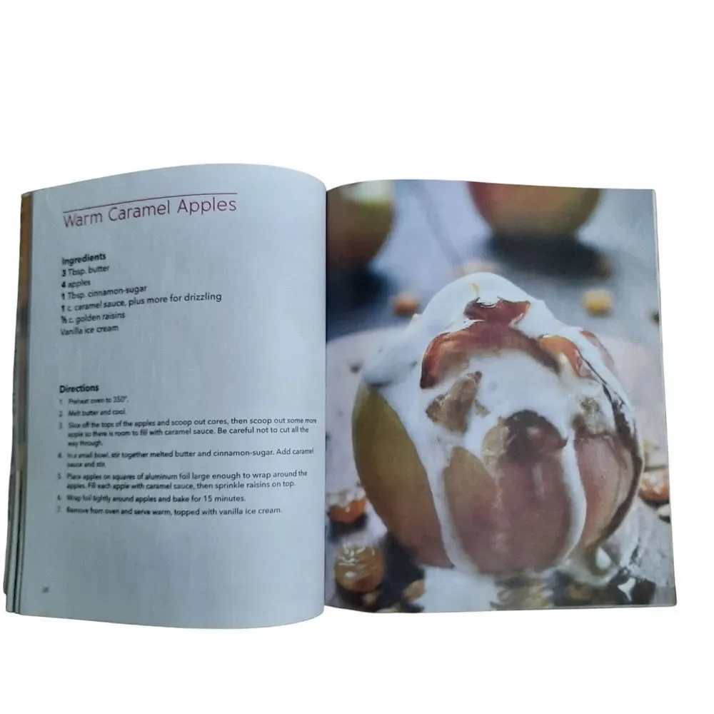 Holiday Baking Book - Festive Red and Green